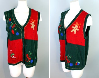 christmas vest top