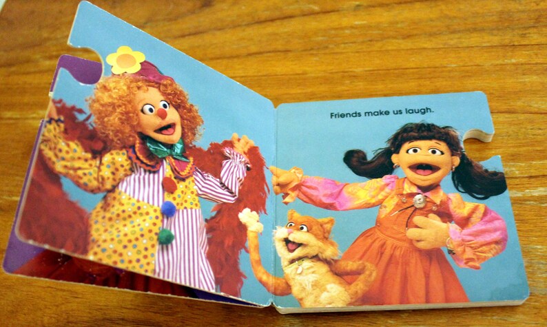 The Puzzle Place TV Show Book You're My Friend Puzzle  Etsy