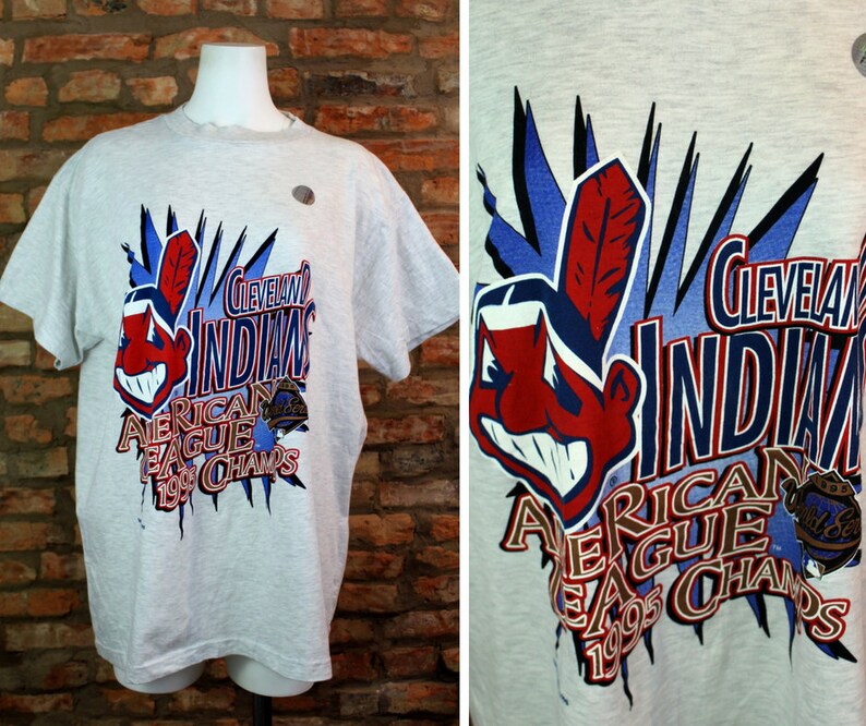 retro cleveland indians shirt