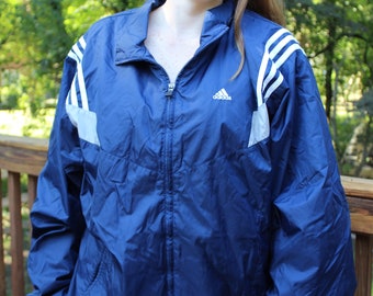 Adidas Vintage Windbreaker Zip up 