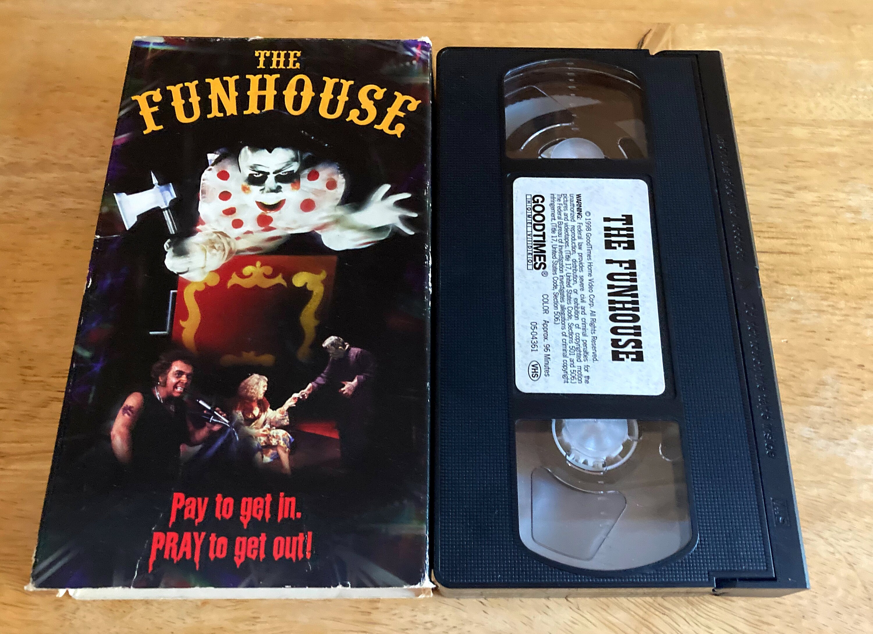 The Funhouse Vhs Horror Movie 1981 Tobe Hooper Teen Slasher Etsy Norway The Funhouse Vhs Horror Movie 1981 Tobe Hooper Teen Slasher Etsy Norway