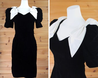 white dress with red design