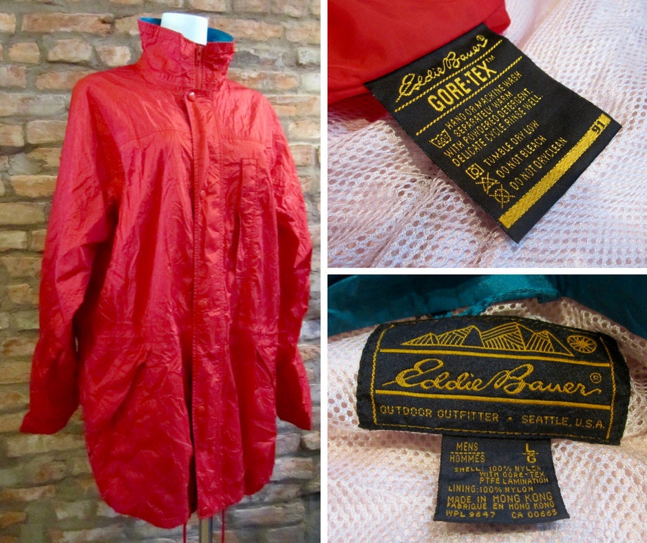 Vintage Windbreaker Large Eddie Bauer 
