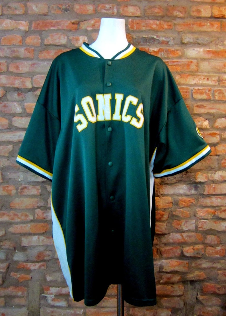 sonics red jersey