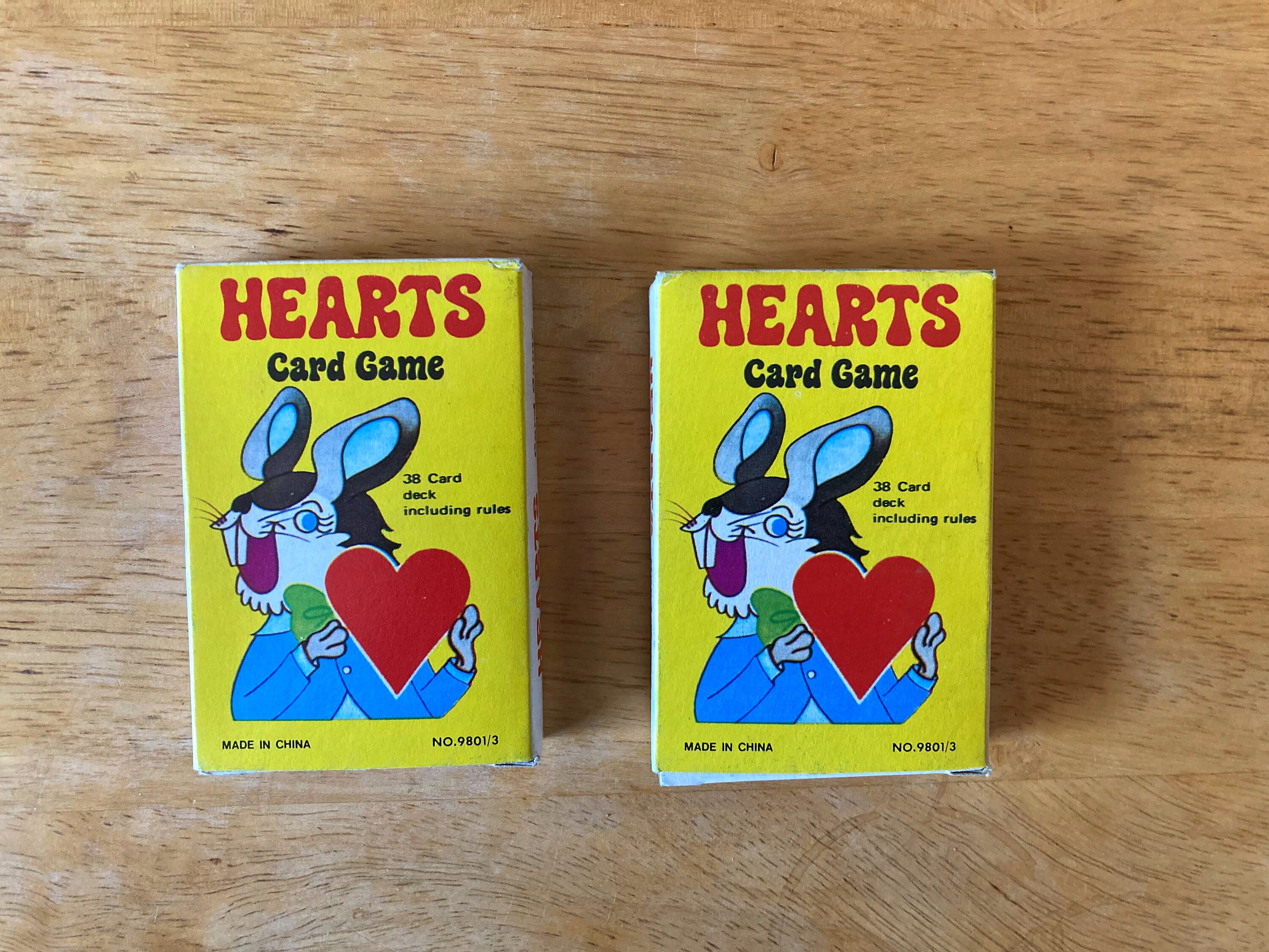 Vintage Hearts Card Game 1950s Games for Children Cartoon Card - Etsy Norway