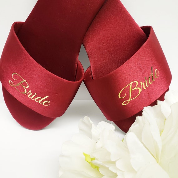 bridesmaid slippers