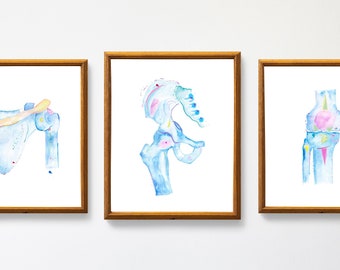 Physical Therapy Art, Physiotherapy Art, Chiropractic Wall Art, Physical Therapy Gifts, Chiropractic Gift, Chiropractor Art, Medical Artwork