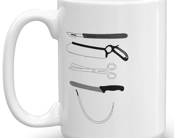 Tasse pathologie - tasse autopsie - cadeau assistant étudiant en pathologie - tasse croque-mort - tasse examen autopsie - tasse pathologiste - pathologiste