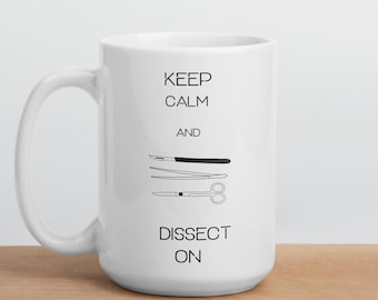 Pathology Mug, Pathologist Gift, Pathology Assistant Gift, Forensic Scientist Gift, Biologist Gift, Medical and Veterinarian Student Gift