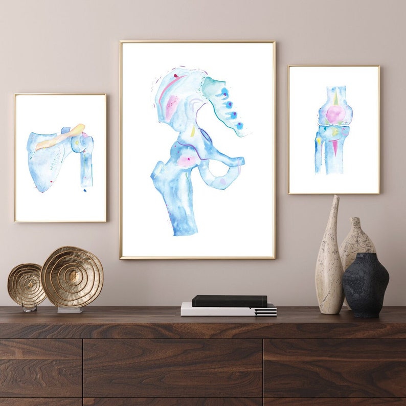 Chiropractic Wall Decor Set of three