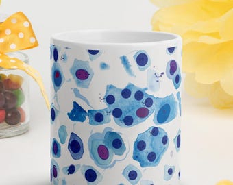 Skin Histopathology Mug, Pathologist Mug, Pathologist Gift, Pathology Assistant Mug, Histology Mug, Laboratory Mug, Pathology Gifts