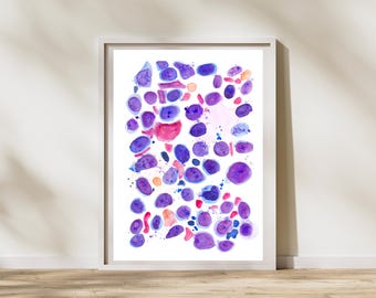Veterinary Pathology - Dog Lymphoma - Veterinarian Gift, Veterinary Clinic Decor