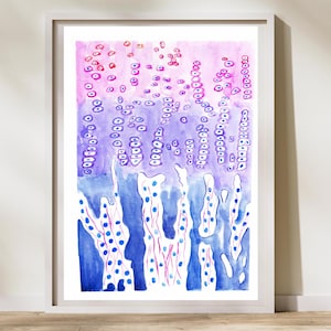 Bone Histology, Osteogenesis, Chondral Ossification, Histology Watercolor Art, Pathology Art,Histology Artwork,  Histopathologist Gift