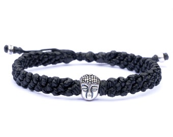 Yoga Buddha Rope bracelet for Men.  Protection and Balance