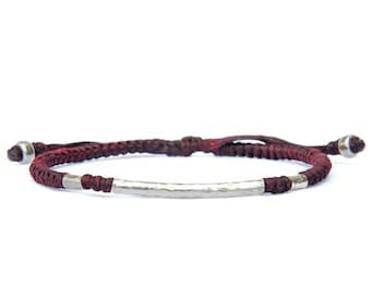 Women's Silver Rope Viking Bracelet for Everyday Wear -  Little Björn