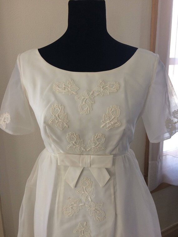 60's Sheath in Organza