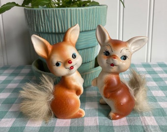 Enesco Fluffy Tail Bunnies