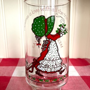 Holly Hobbie collectable Coca Cola Christmas tumbler