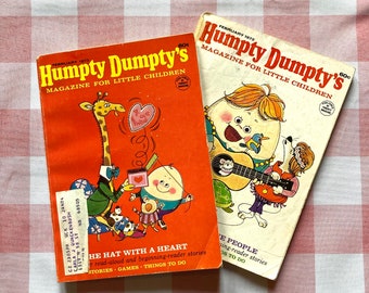 Humpty Dumpty's Magazine for Little Children--February 1972 & 1973