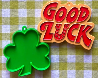 Hallmark “Good Luck” & Shamrock cookie cutters