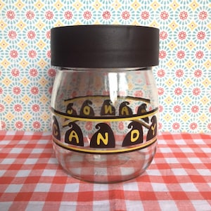 Carlton Glass 3/4L lidded candy jar