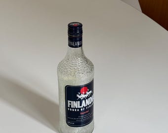 Tapio Wirkkala Finlandia Vodka Glass Bottle 1970's - Etsy