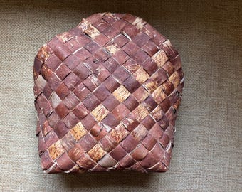 Finnish birch bark basket
