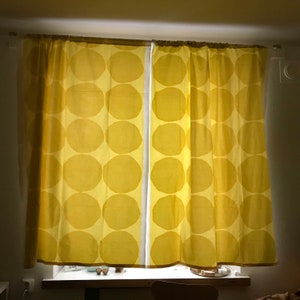Maija Isola kivet curtain set of II printex marimekko