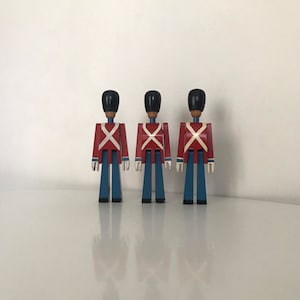 3 figurines de soldat Kay Bojesen
