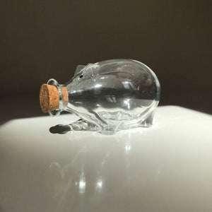 Iittala pig glass bottle Valto Kokko