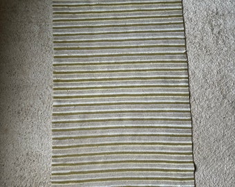 Finnish wool cotton carpet