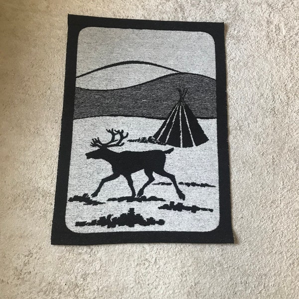 Finnish reindeer wool tapestry