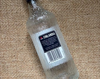 Tapio Wirkkala Finlandia Vodka Glass Bottle 1970's - Etsy