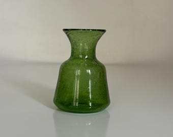 Erik Höglund green art glass kosta boda 1970’s