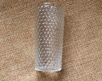 Saara Hopea näppylämaljakko glass vase Nuutajärvi