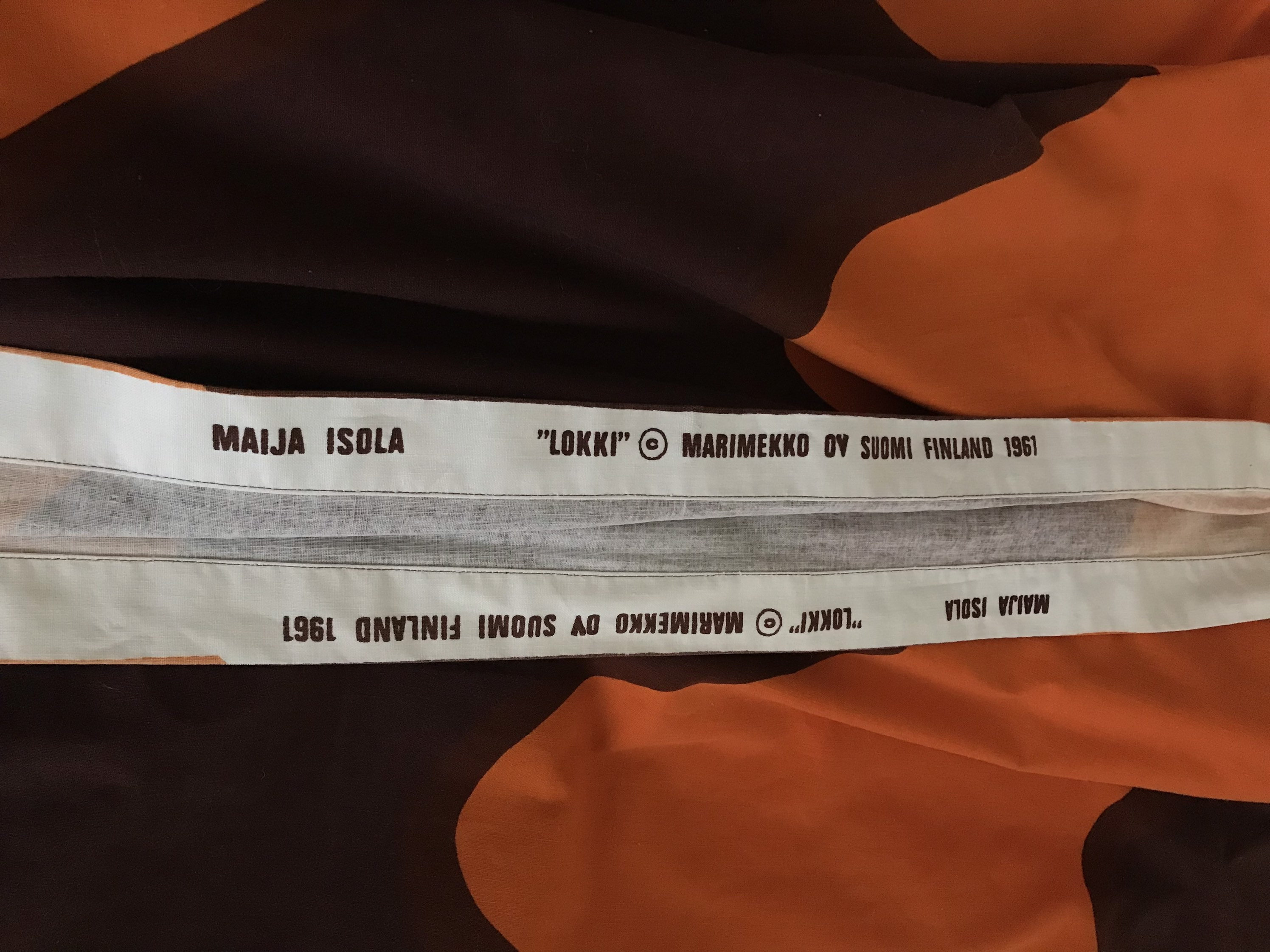 Maija Isola Lokki Fabric Marimekko - Etsy