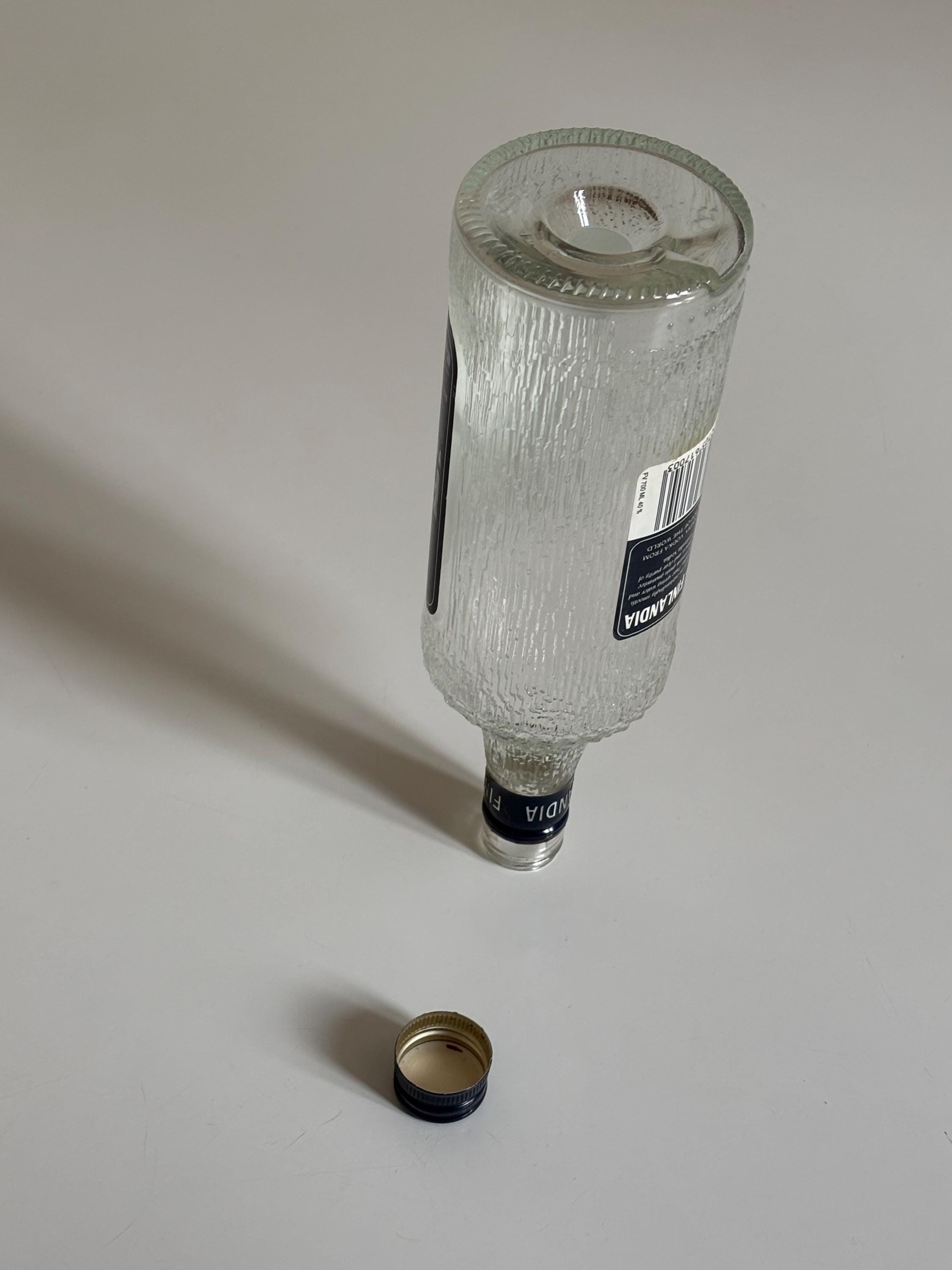 Tapio Wirkkala Finlandia Vodka Glass Bottle 1970's - Etsy