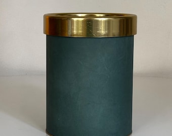 Old metal paper basket