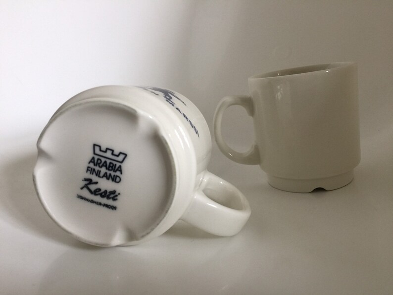 Arabia kesti coffee cup set of 2 G\u00f6ran B\u00e4ck