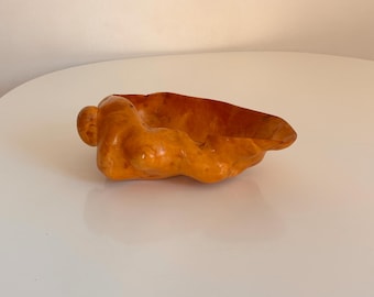 Finnish burl bowl 1970