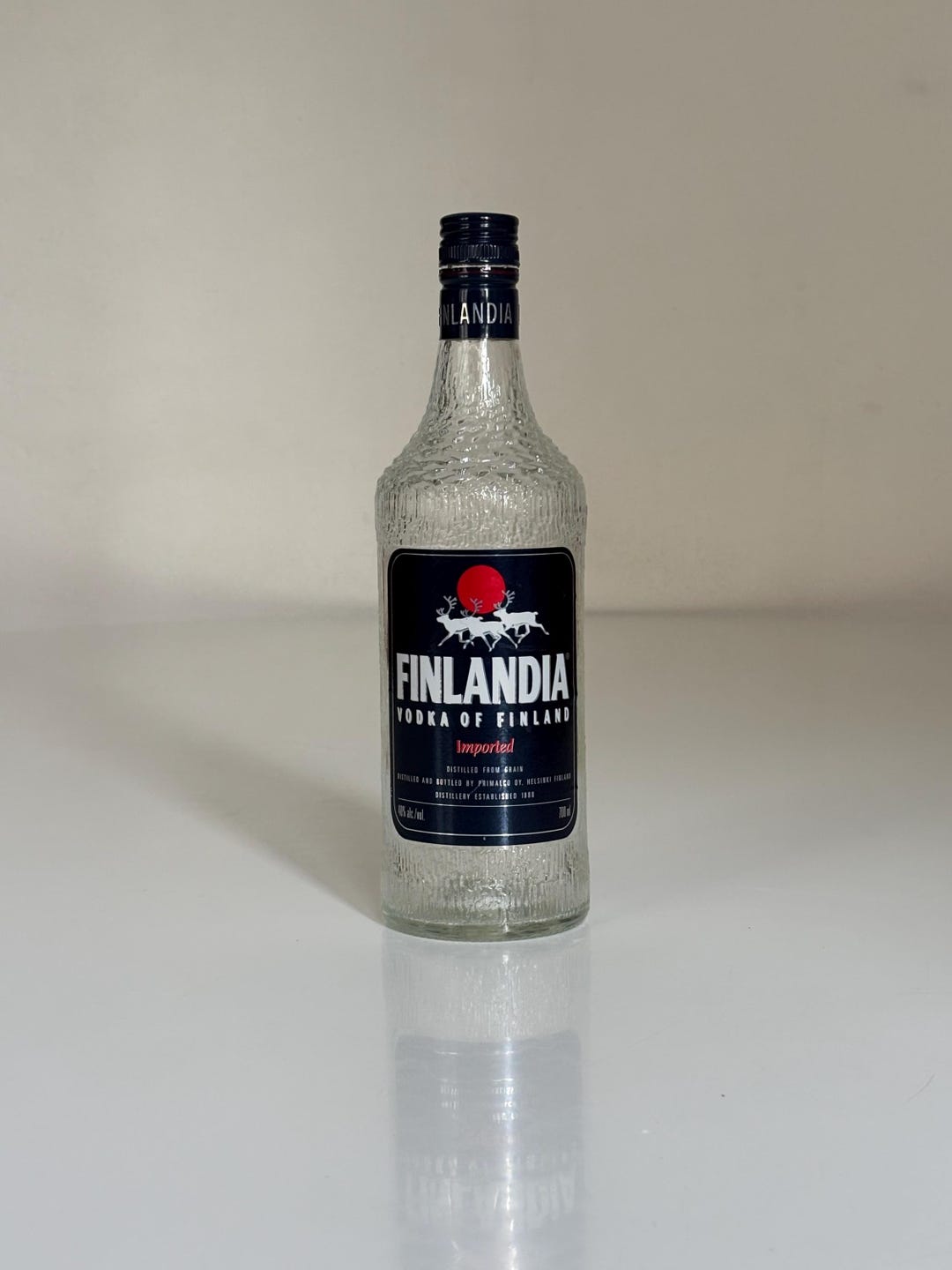 FINLANDIA ウォッカ 750ml TAPIO WIRKKALA Tapio Wirkkala Finlandia Vodka Glass Bottle 1970's - Etsy