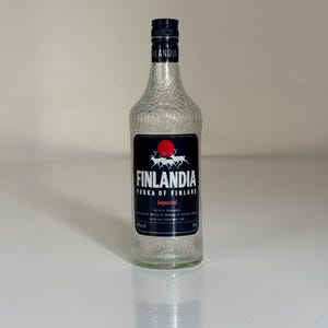 Finlandia Vodka Bottle - Etsy Canada