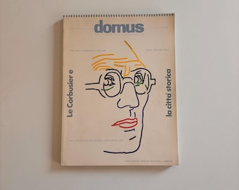 1987 Domus Magazine Le Corbusier numero 687