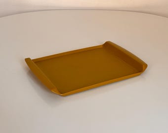 Husqvarna forest green plastic tray signatur Carl Arne Breger