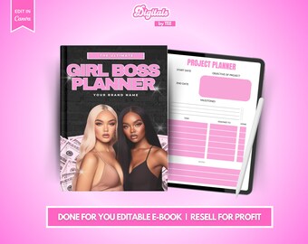 PLR eBook, Done For You Ebook Template, eBook, PLR, White Label, PLR, eBook, Done For You, Add your own brand and resell, Planner