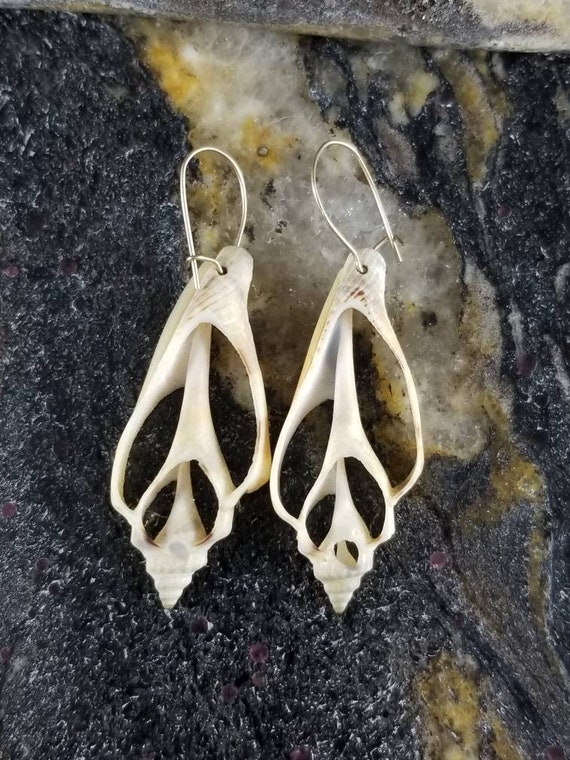 Dangle Split Seashell Earrings | Summer | Beach |… - image 1