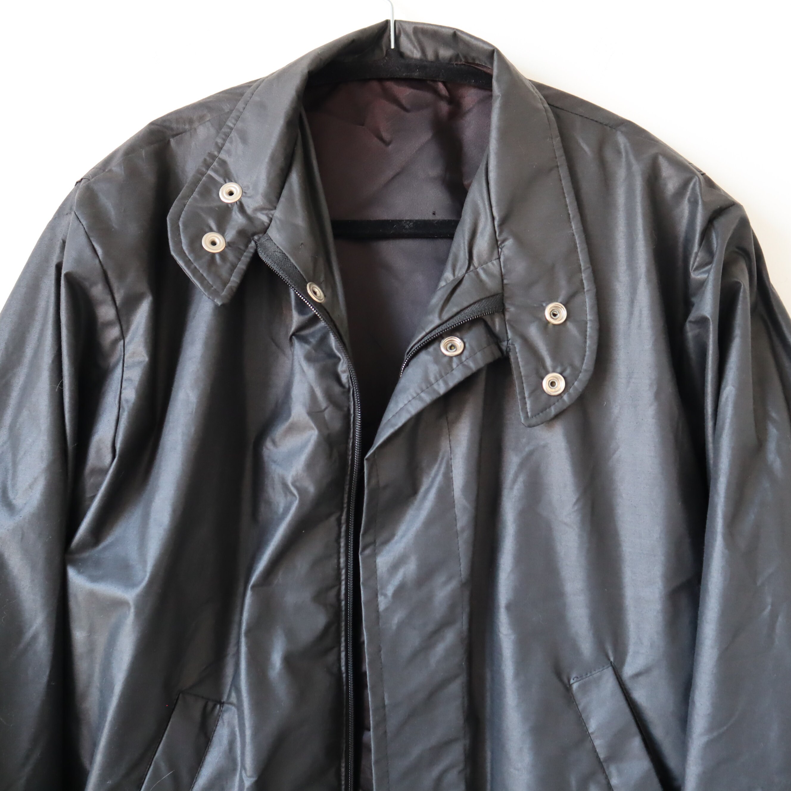 ジャケット・アウター 90s vintage short Black bomber jacket il_fullxfull.5111477267_1qbq.jpg