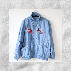 Cortavientos bordado exclusivo vintage