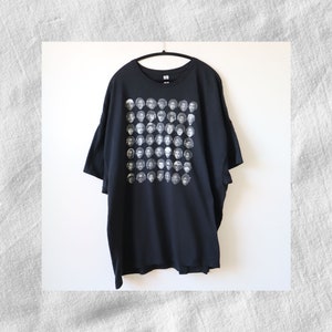 Vintage Hip Hop Heads Wearing Headphones Black T Shirt