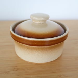Vintage Granville T.G. Green & Co. Ltd. Stoneware Lidded Crock
